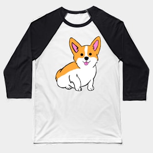 Adorable Corgi Baseball T-Shirt